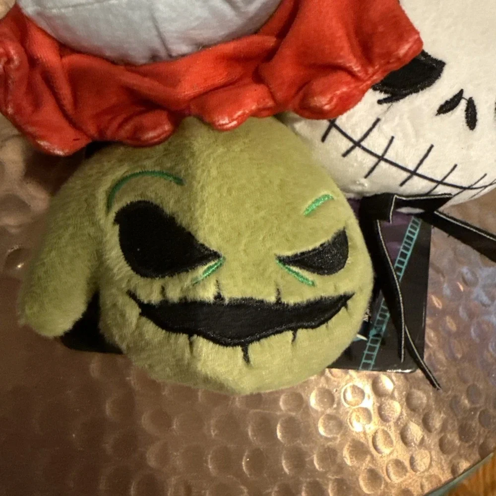 Disney The Nightmare Before Christmas 3 Pack Dog Toys Squeaky Halloween Jack Sal